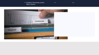 Thumbnail of cowaninvestigativesolutions.com