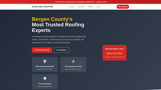 Thumbnail of garlandroofingwaldwick.com