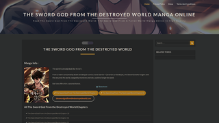 Thumbnail of theswordgodfromthedestroyedworld.com