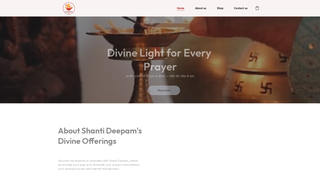 Thumbnail of shantideepam.com