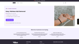 Thumbnail of shopmilax.com