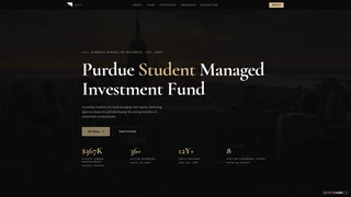 Screenshot of purduesmif.org