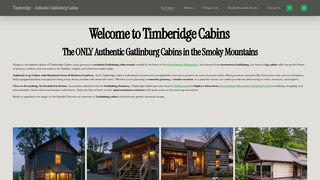 Thumbnail of timbersridgecabins.com