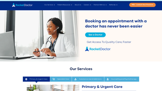 Screenshot of rocketdoctors.ca