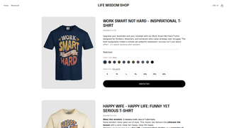 Thumbnail of lifewisdomshop.com
