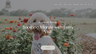 Thumbnail of goldenpettherapy.com
