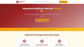 Thumbnail of seniorsbenefitalert.com