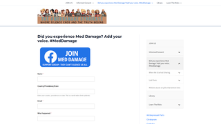 Thumbnail of stopantidepressantdamage.com