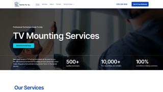 Thumbnail of tvmountservice.com
