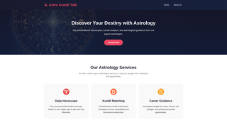 Thumbnail of astrokundlitalk.com