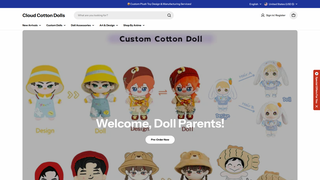 Thumbnail of cloudcottondolls.com