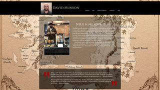 Screenshot of davidmunsonbooks.com