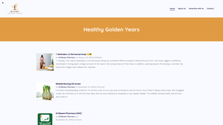 Thumbnail of healthygoldenyears.net
