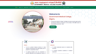 Thumbnail of nilgirismedicalcollege.com