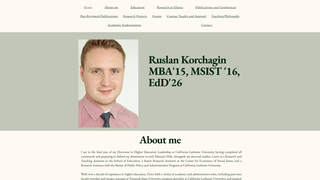 Thumbnail of ruslankorchagin.com