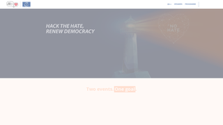 Screenshot of hackthehate2026.com