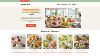 Thumbnail of healthybyfork.com