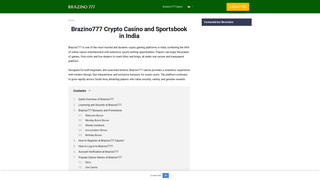 Thumbnail of brazino777-india.com