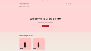 Thumbnail of glowbymm.com