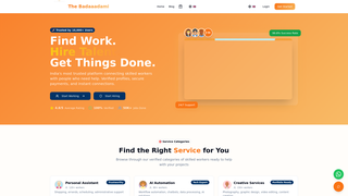 Screenshot of thebadaaadami.com