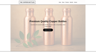Thumbnail of thecopperbottles.com