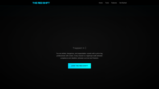 Screenshot of theredshiftrpg.com