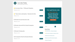 Thumbnail of justjobstoday.com
