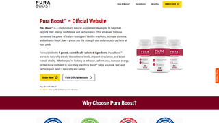 Thumbnail of puraboost-official.com
