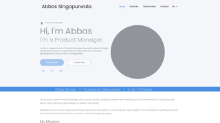 Thumbnail of abbas-singapurwala.com