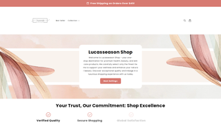 Thumbnail of lucasseasonshop.com