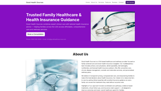 Thumbnail of goodhealthsources.com