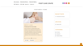 Thumbnail of footcarecrate.com