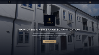 Screenshot of threejshotel.com