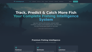 Screenshot of fishtelligencex.com