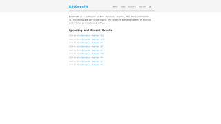 Screenshot of bitdevsph.org