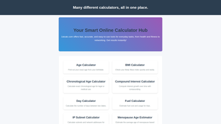 Thumbnail of 1stcalc.com