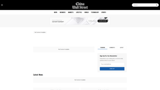 Thumbnail of thechinawallstreet.com