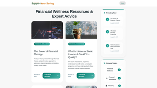 Thumbnail of supportyoursavings.com