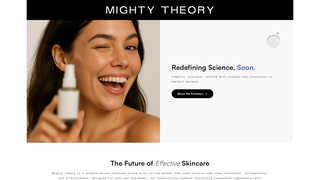Thumbnail of mymightytheory.com