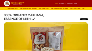 Thumbnail of mithilagrow.com