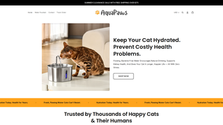 Thumbnail of shopaquapaws.com