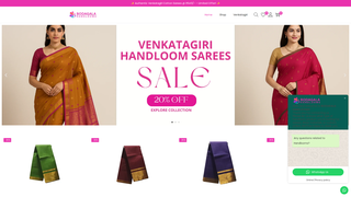 Thumbnail of bodagalahandlooms.com