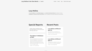 Thumbnail of lucyontherecord.org