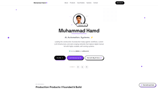 Screenshot of hamdali.com