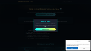 Thumbnail of hydriongame.com