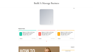 Thumbnail of buildamassagebusiness.com