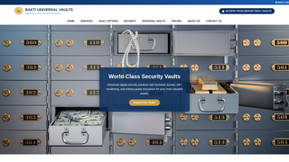 Thumbnail of baktiuniversalvaults.com