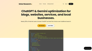Thumbnail of echorresearch.com