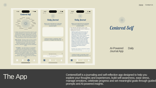 Thumbnail of centeredselfapp.com