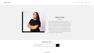 Thumbnail of arielewebb.com